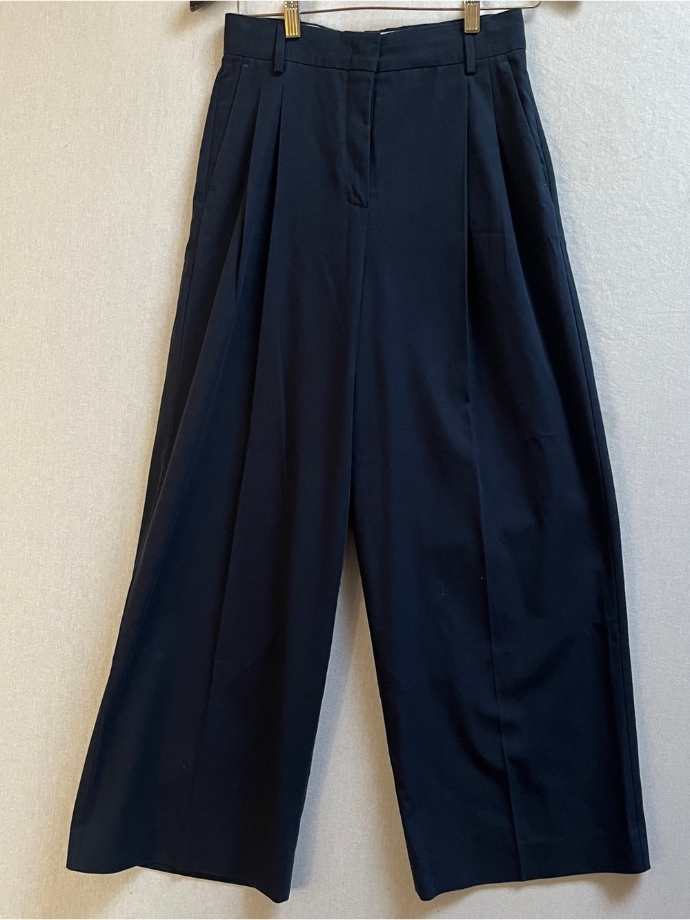 Weekend MaxMara Classic Wide Leg Pleated Dress Pants Trousers Size 27
